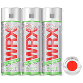 3X WRX Fluorescent Dark Orange Spray Paint 400ml Spray Paint